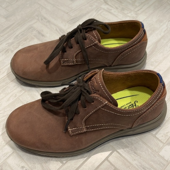 Florsheim Brown dress shoes size 2 M kids - Picture 3 of 6